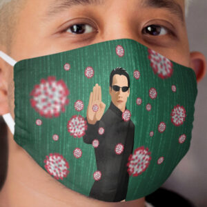 Neo Stopping the COVID-19 Virus Cloth Face Mask