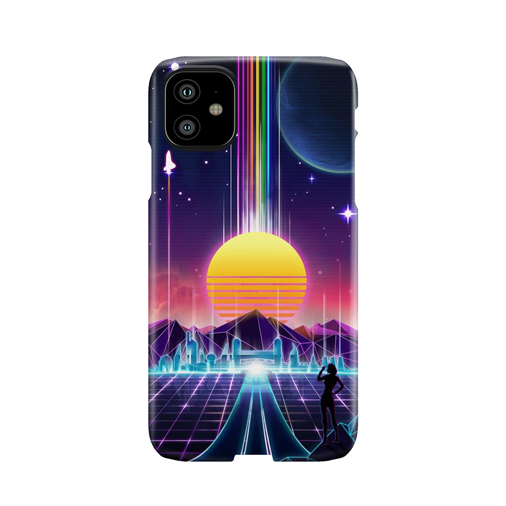 Neon Sunrise Phone Case