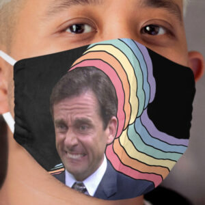 nervous Michael Scott - The Office Cloth Face Mask