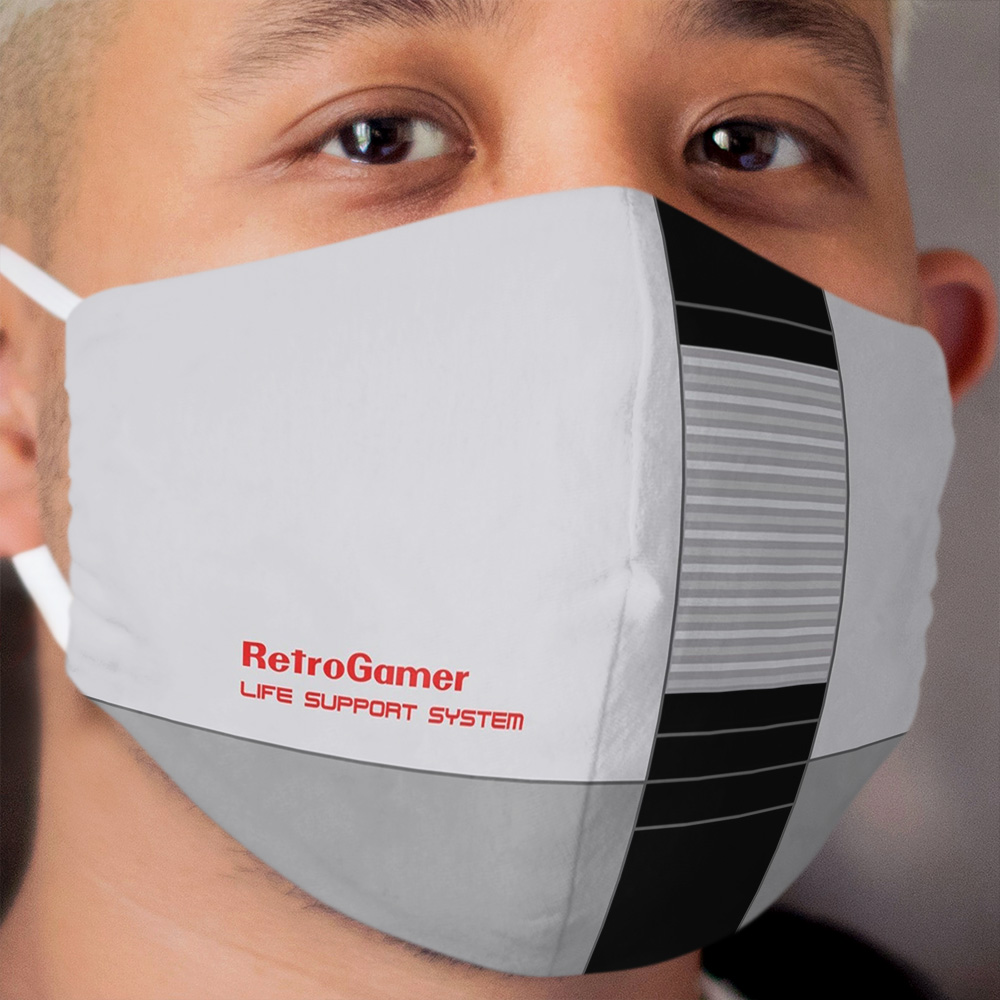NES Retro Gamer - Life Support System Cloth Face Mask