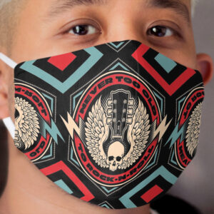 Never Too Old to Rock N Roll Cloth Face Mask