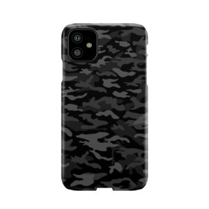 New Age Black Camouflage Design Phone Case