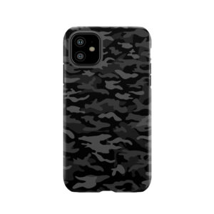 New Age Black Camouflage Design Tough Phone Case