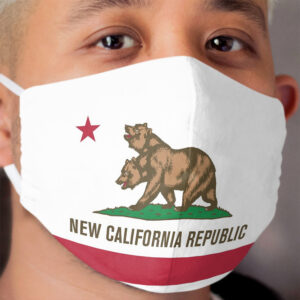 New California Cloth Face Mask