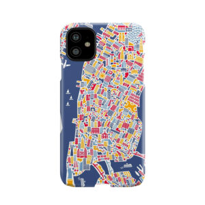 New York City Map Phone Case