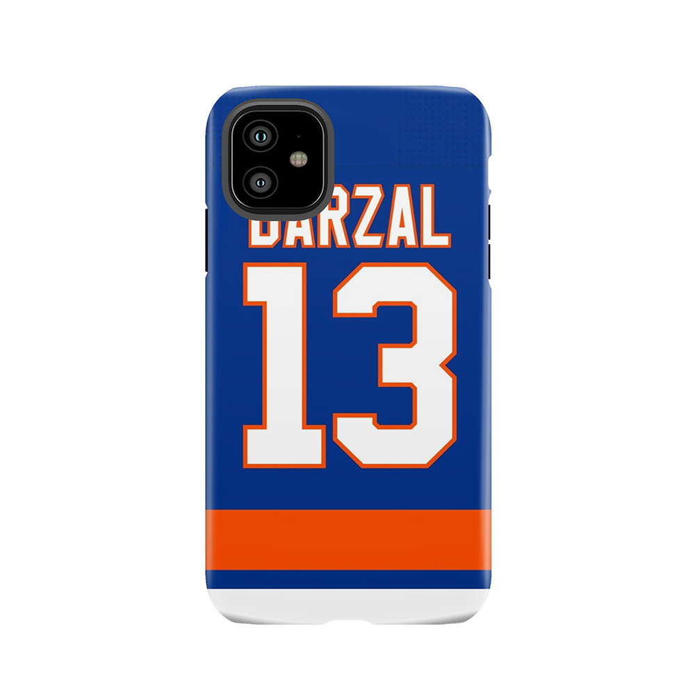 New York Islanders Mathew Barzal Home Jersey Back Phone Tough Phone Case