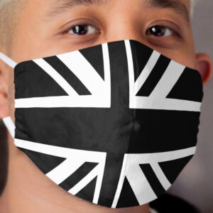 Newcastle United Black & White Union Jack Flag Cloth Face Mask