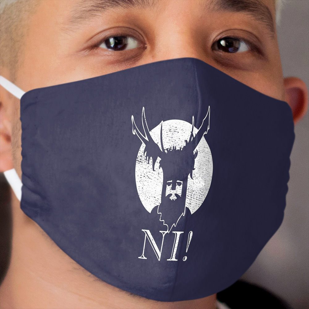 NI (distressed design) Cloth Face Mask