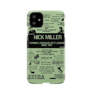 Nick Miller Phone Case