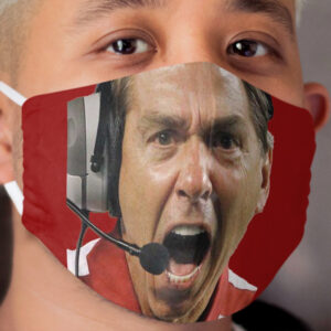 Nick Saban The Hulk Cloth Face Mask