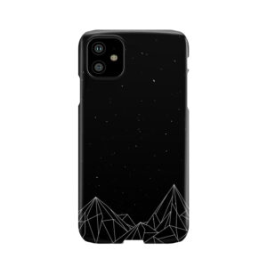 Night Court Mountains - Black (Old Version) Phone Case