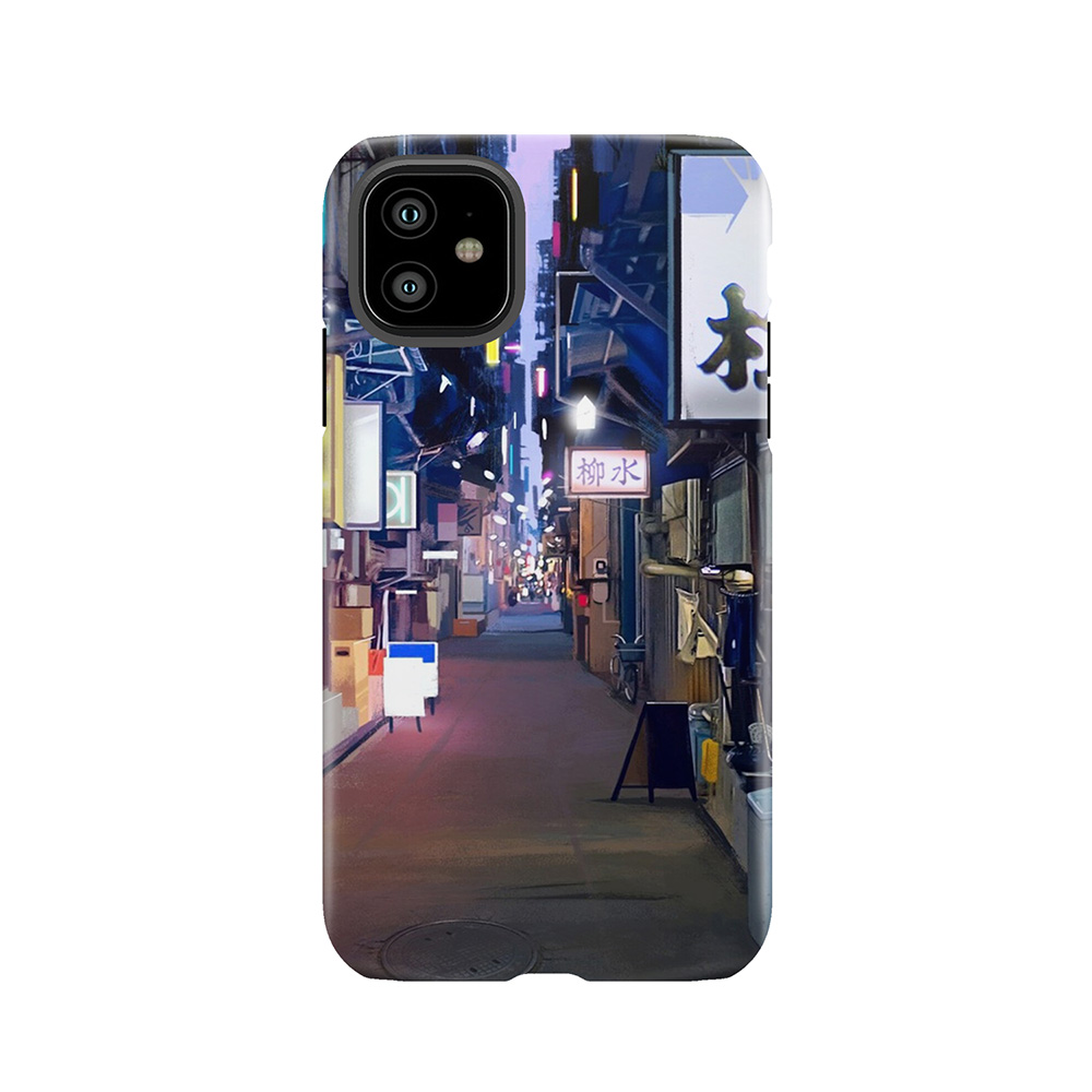 Night In Japan Tough Phone Case