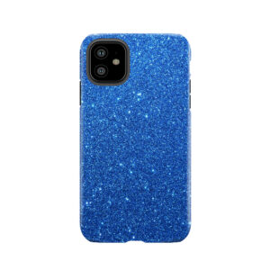 Night Sky Sparkly Blue Glitter Tough Phone Case