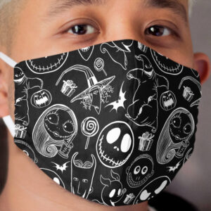 Nightmare before Christmas Cloth Face Mask