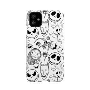 Nightmare Before Christmas Pattern Phone Case