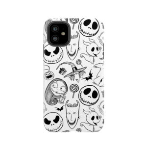 Nightmare Before Christmas Pattern Tough Phone Case