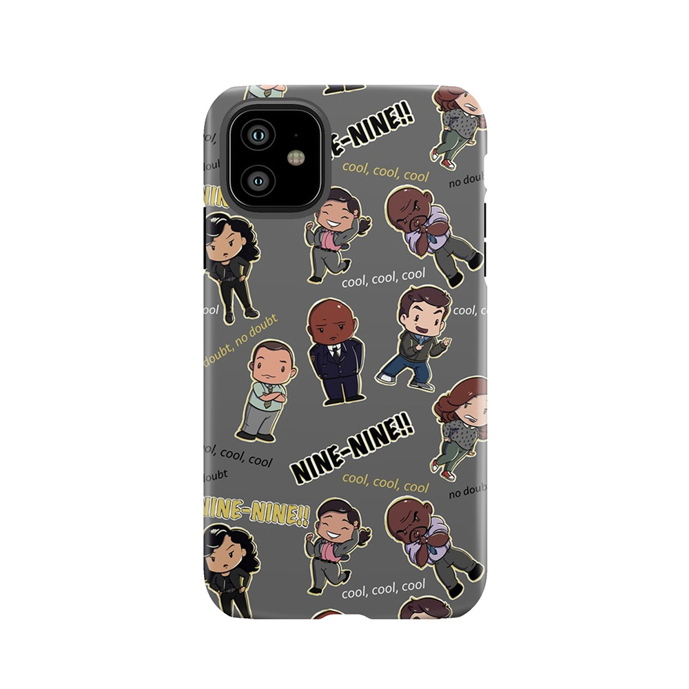 Nine-Nine Pattern - Brooklyn 99 Tough Phone Case