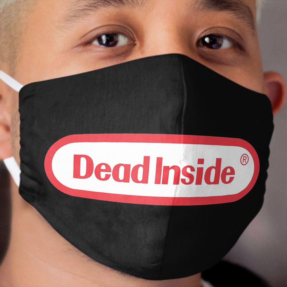 Nintendo - Dead Inside Cloth Face Mask