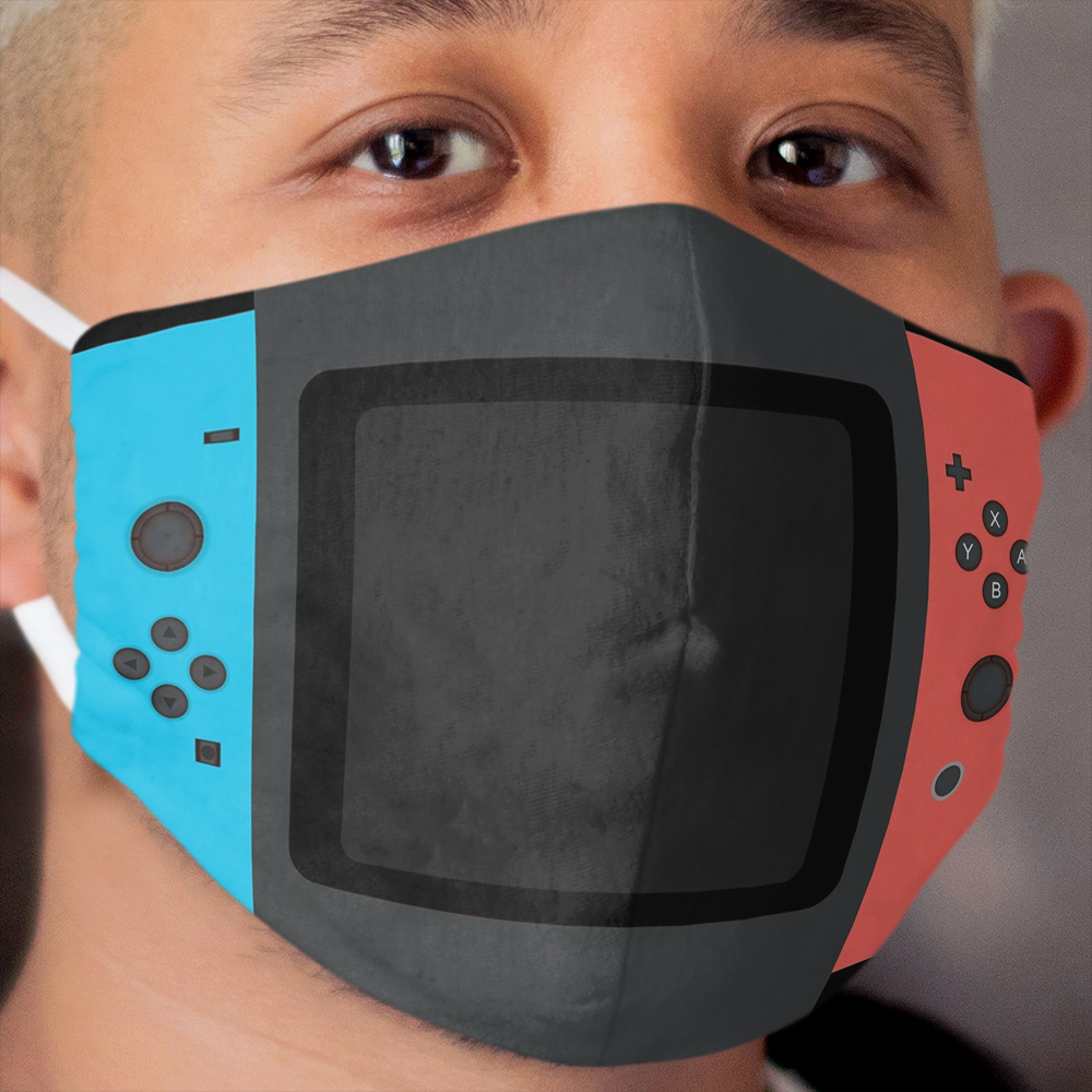 Nintendo Switch Controller Cloth Face Mask