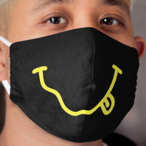 Nirvana Smiley Cloth Face Mask