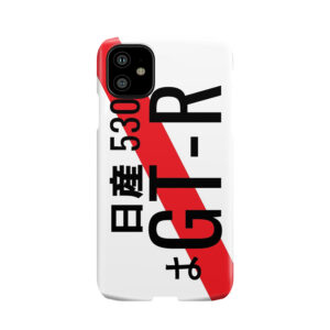 Nissan Gtr Japanese Number Plate Phone Case