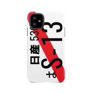 Nissan S13 Japanese Jdm Plate Tough Phone Case