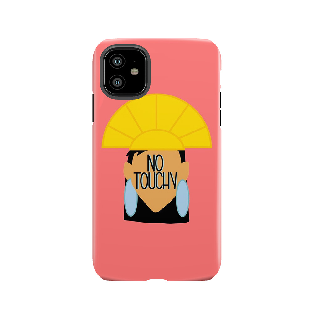 No Touchy Tough Phone Case