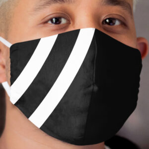 noir et blanc,black and white Cloth Face Mask