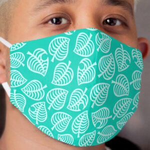 Nook Leaf Blue Cloth Face Mask