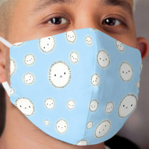 Noragami Yukine Puffball Pattern Cloth Face Mask