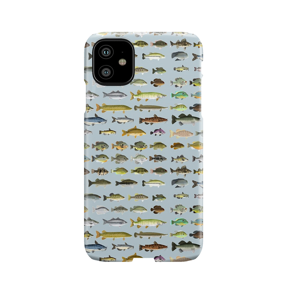 North American Freshwater Fish Group Phone Case