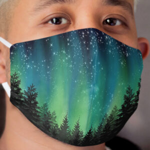 Northern Lights Cloth Face Mask