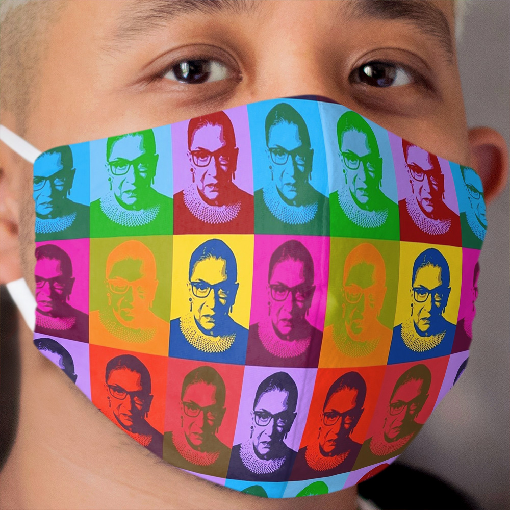 Notorious RBG - May Colors Cloth Face Mask
