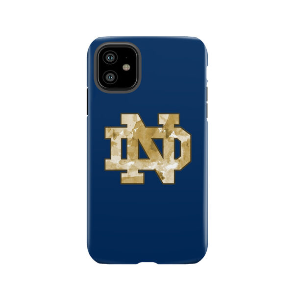 Notre Dame Gold Watercolor Tough Phone Case