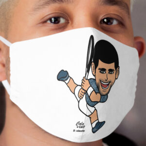 Novak Djokovic Cloth Face Mask