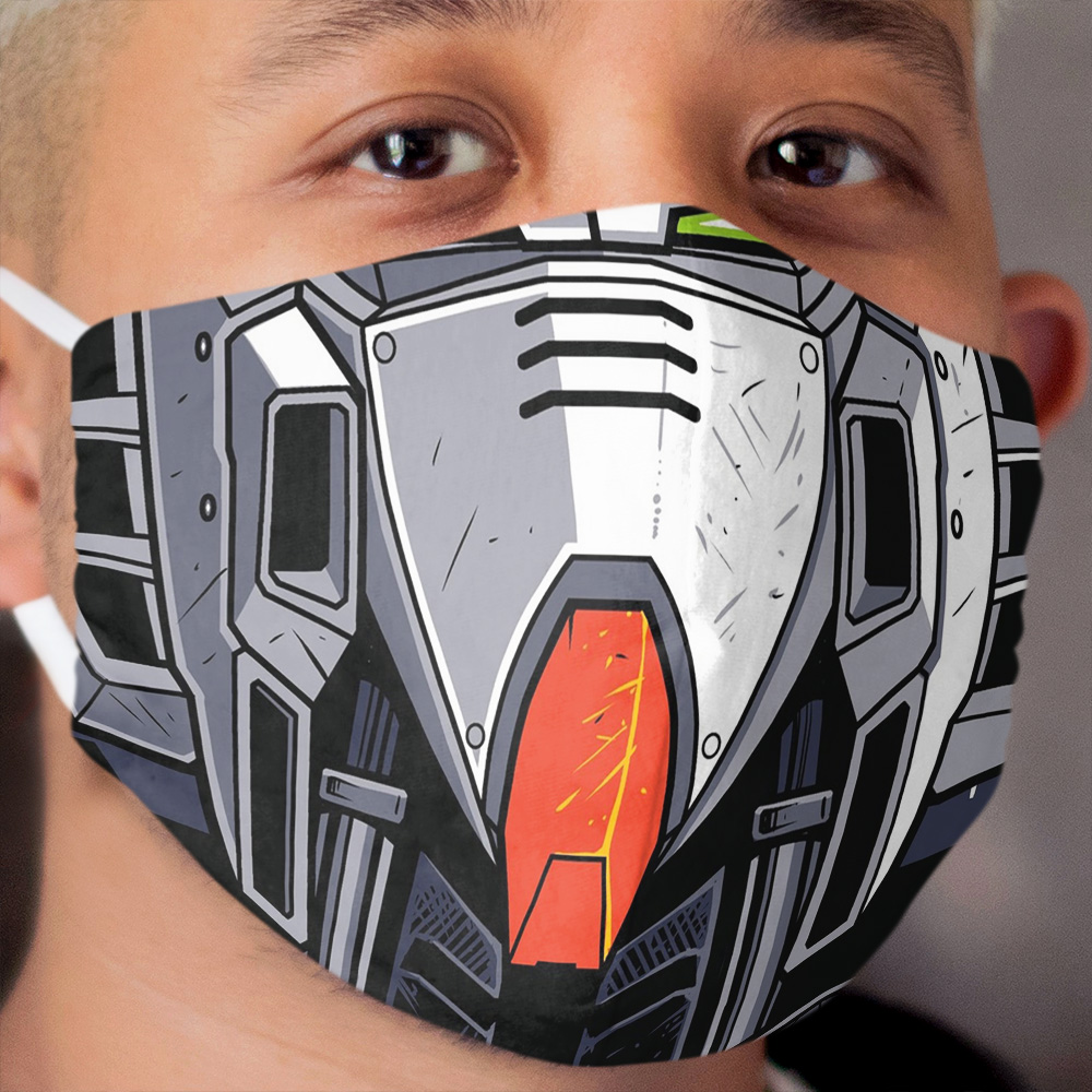Nu Gundam Cloth Face Mask