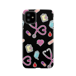 Nursing Life - Dark Print Tough Phone Case