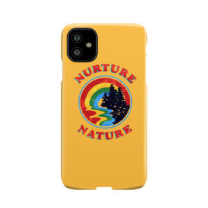 Nurture Nature Vintage Environmentalist Design Phone Case