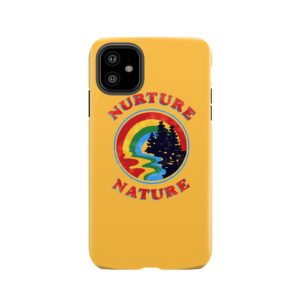 Nurture Nature Vintage Environmentalist Design Tough Phone Case