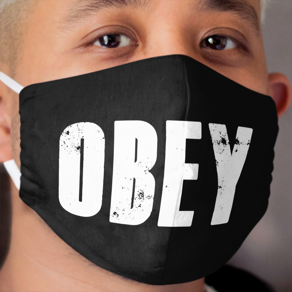 Obey face Cloth Face Mask