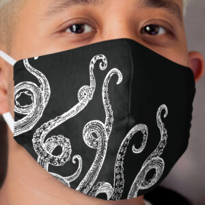 Octopus Kraken tentacles Ursula Disney Cloth Face Mask