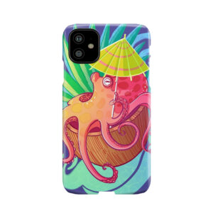 Octopus On The Beach Phone Case