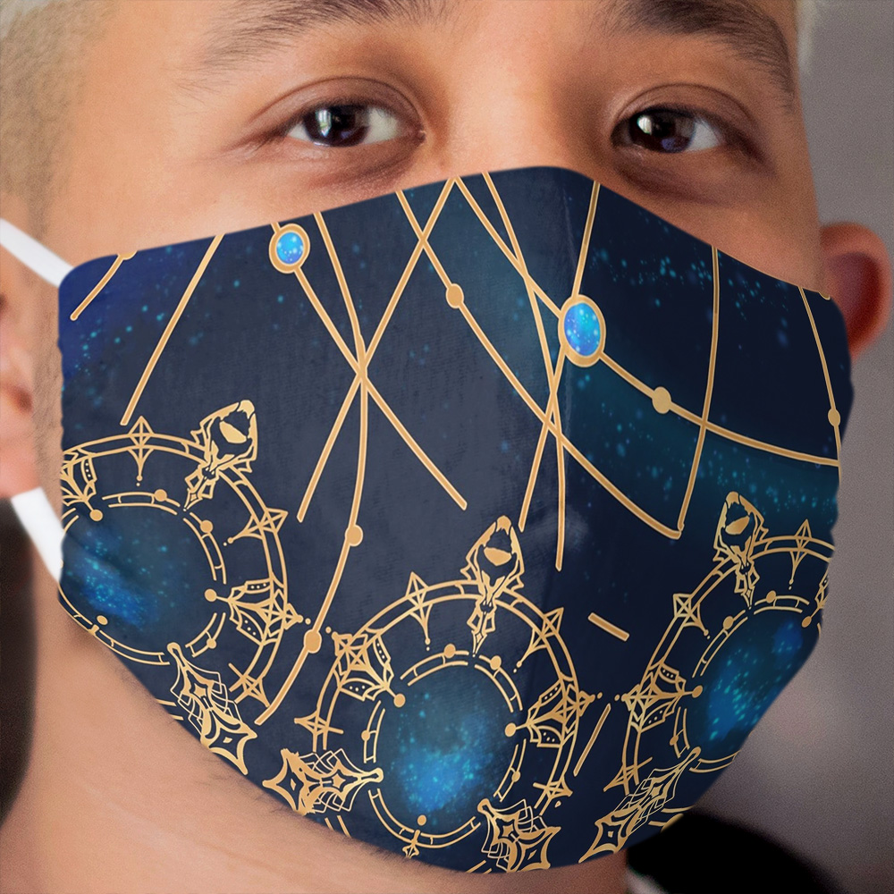 Oculus floor Cloth Face Mask