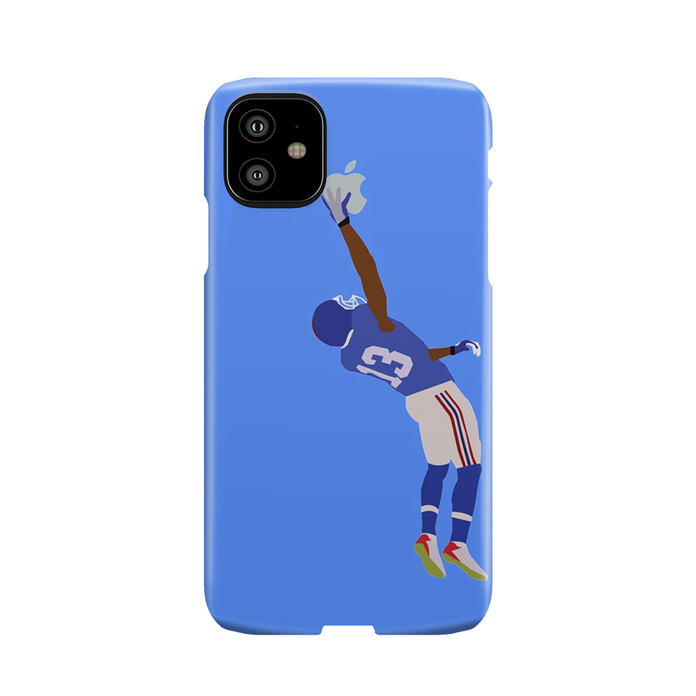 Odell Beckham Catching An Apple Phone Case