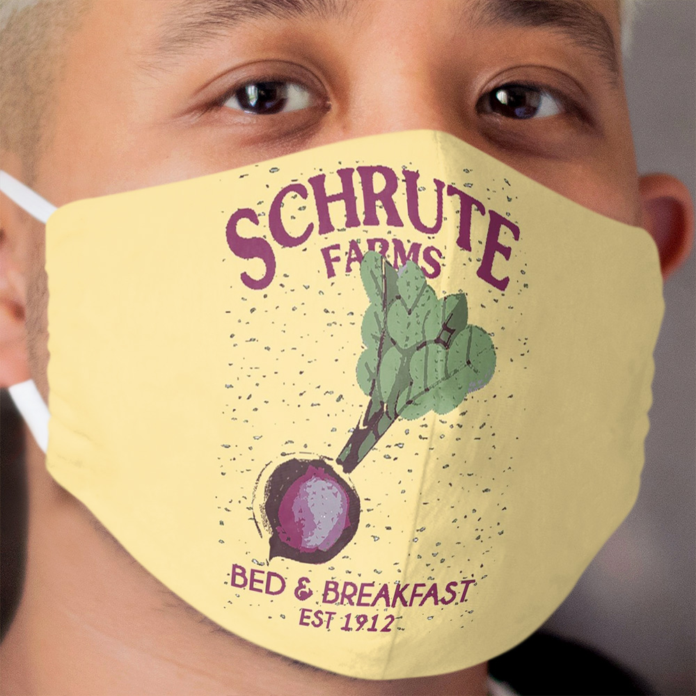 Office beets dwight funny Cloth Face Mask