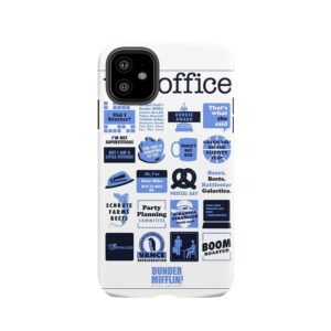 Office References Tough Phone Case