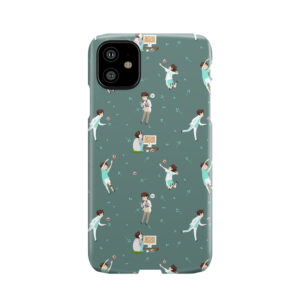 Oikawa Tooru Pattern - Green Phone Case