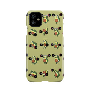Olympic Lifting Avocado Phone Case