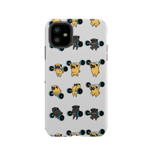 Olympic Lifting Pugs Tough Phone Case