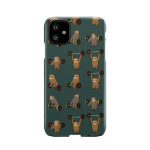 Olympic Lifting Sloths Phone Case